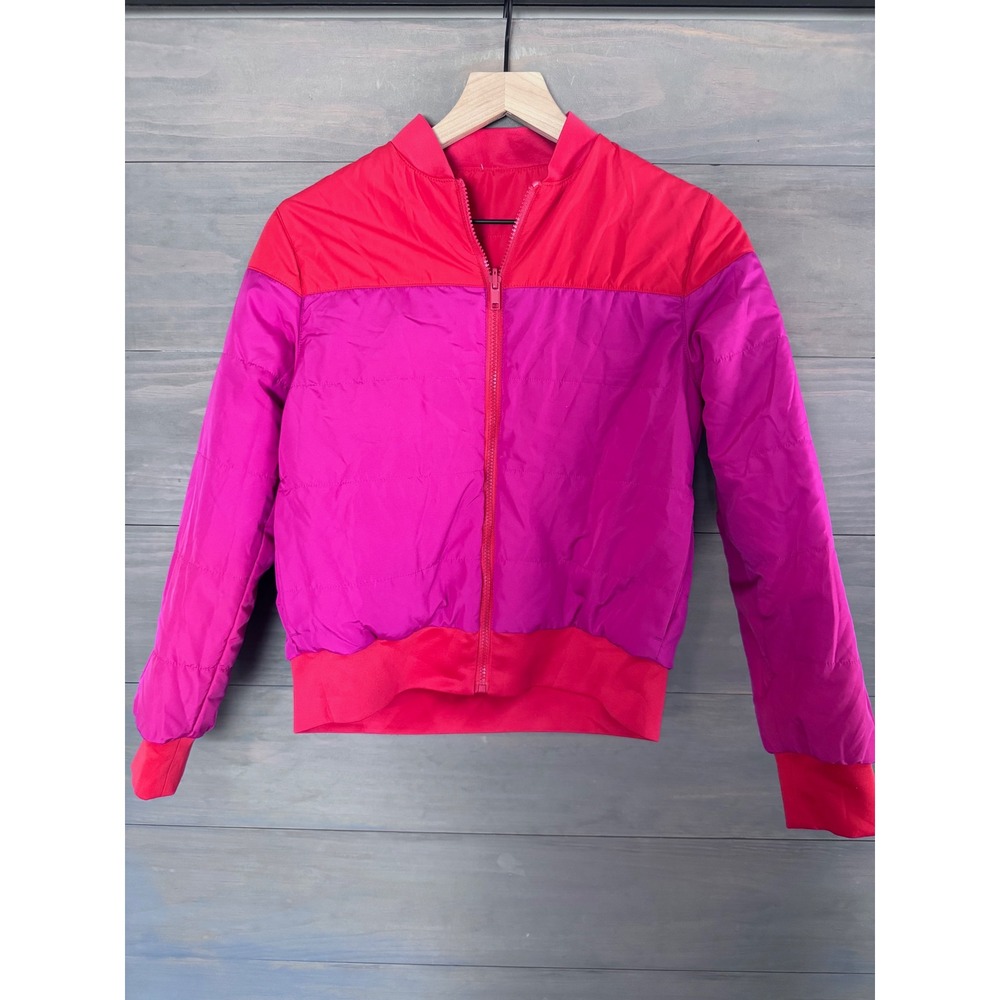 Summersalt Reversible Packable Puffer Jacket Lava… - image 2